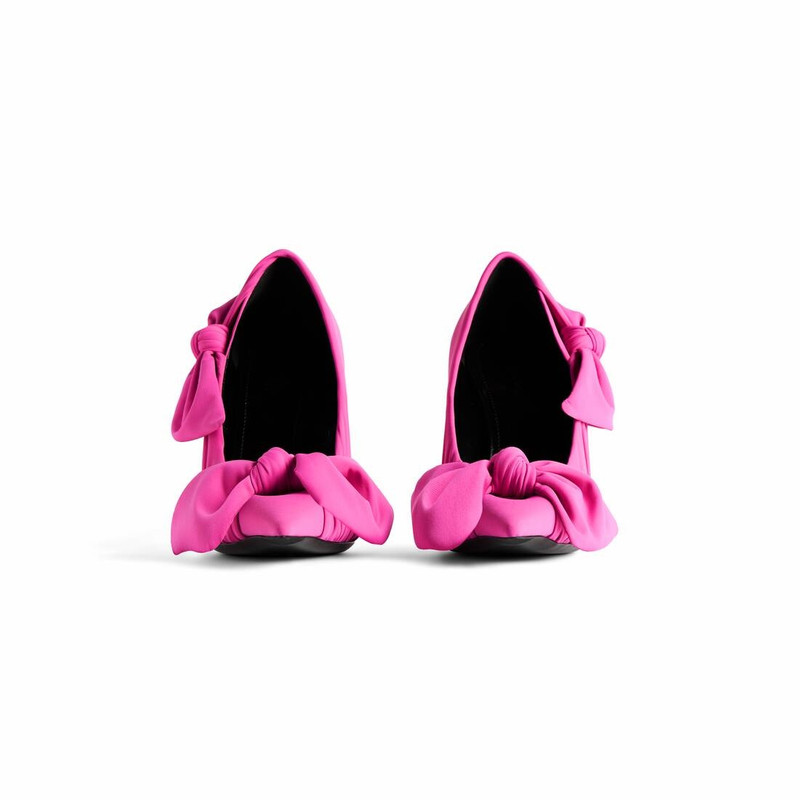 Women's Knife Knot 110mm Pump  in Bright Pink 3
