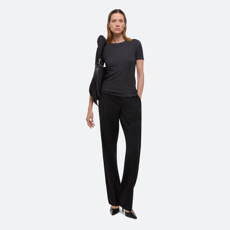 Helmut Lang GARMENT-DYED SHRUNKEN TEE outlook