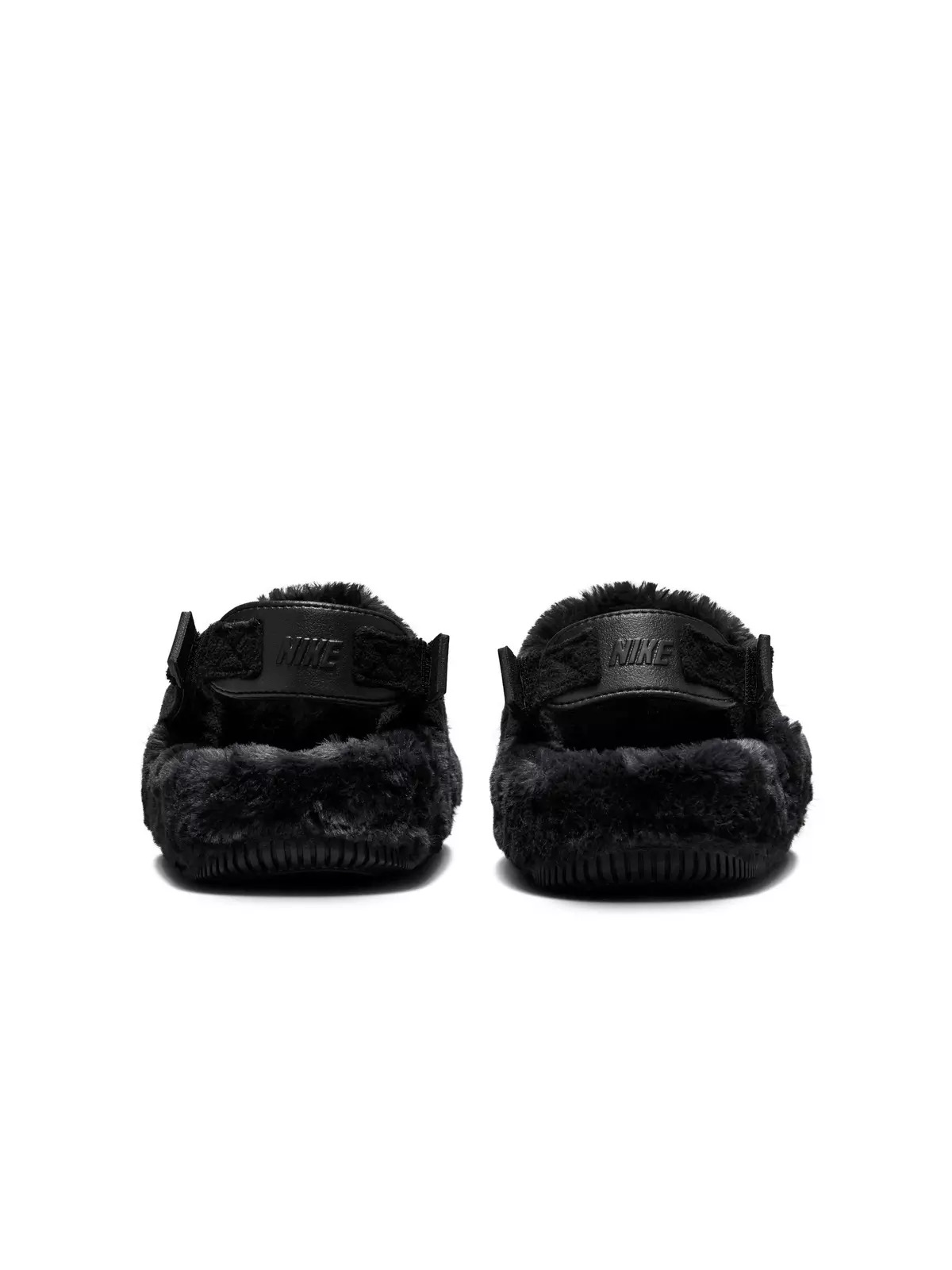 Calm Fuzzy Fur "Black/Black" Women's Mule - 5