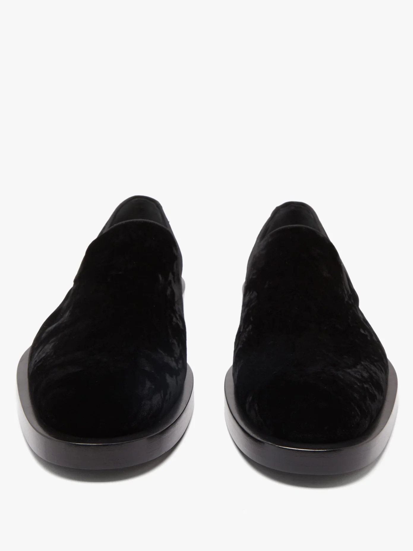 Velvet loafers - 5