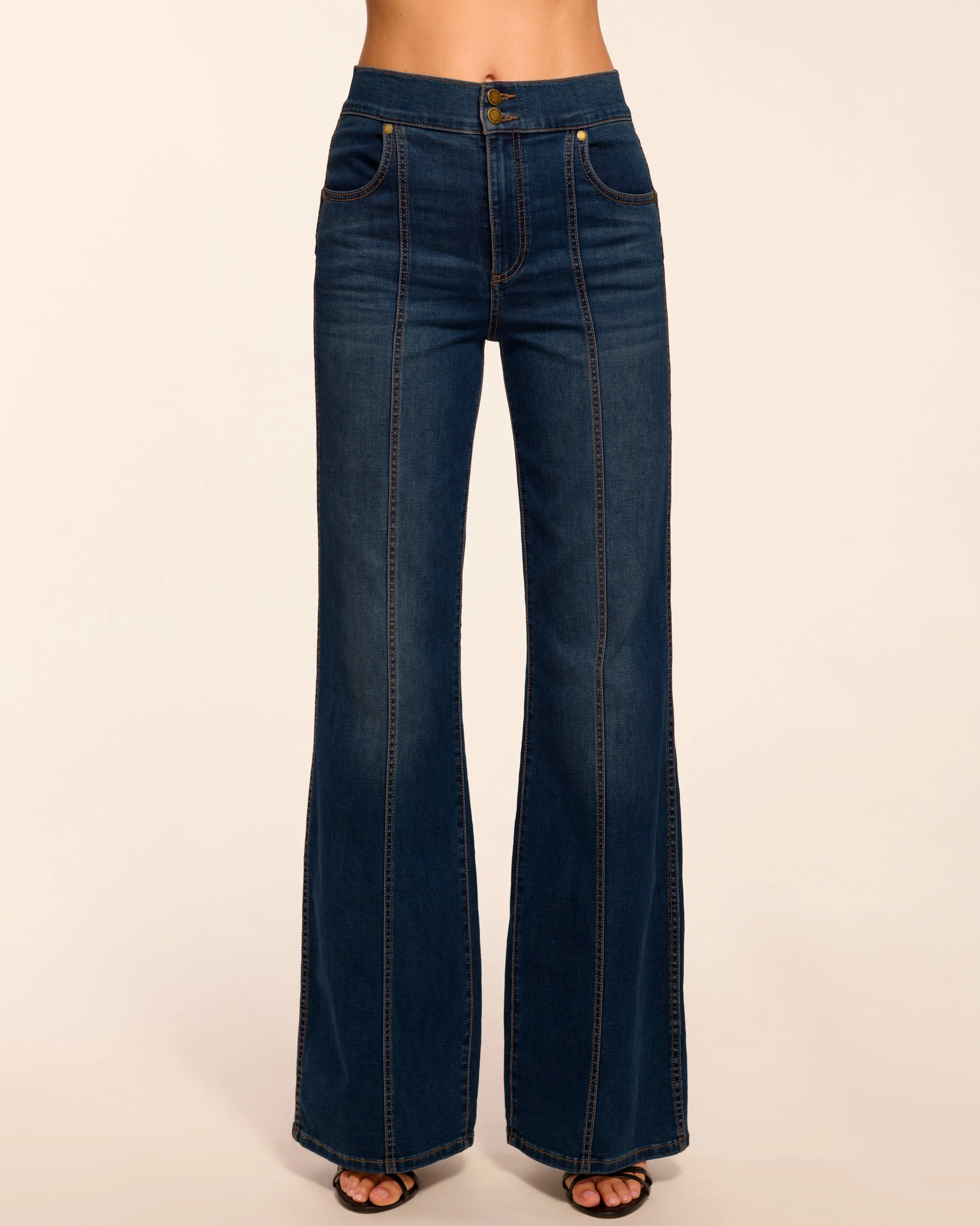 Tina High-Rise Wide Leg Jean - 1