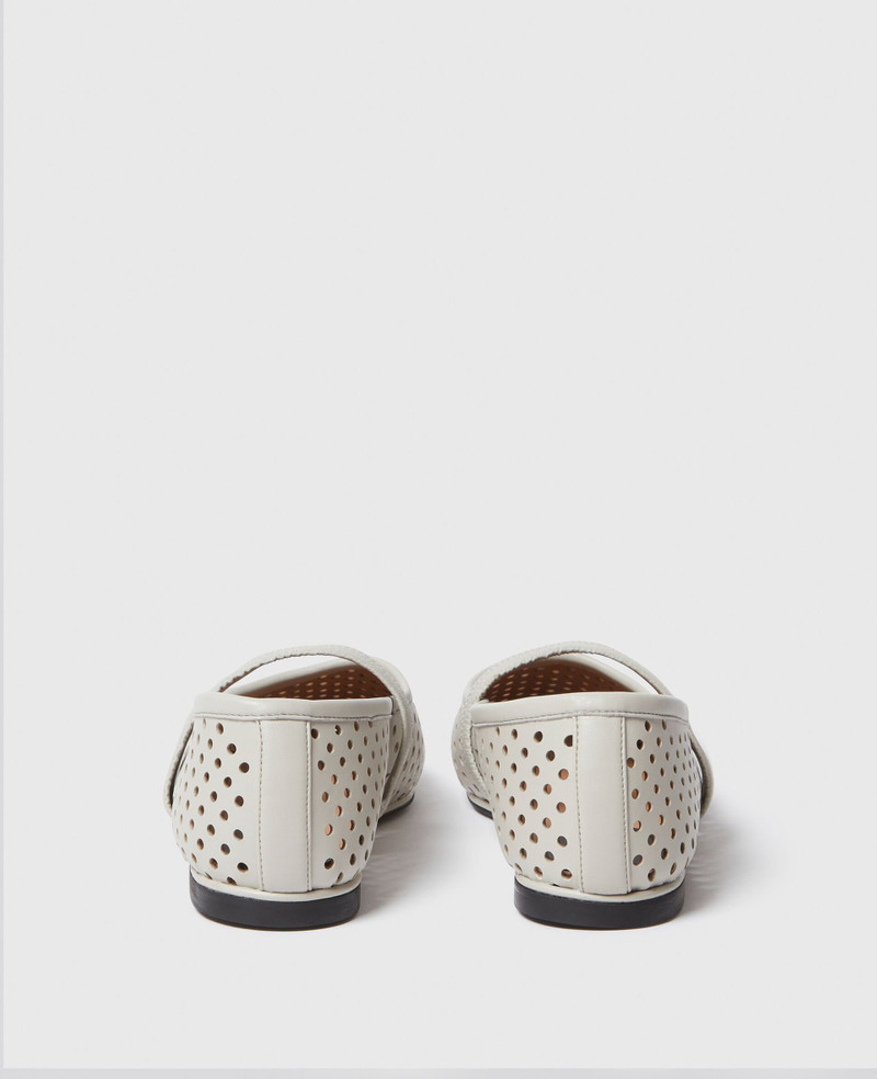 Stella McCartney Ryder Perforated Ballet Flats outlook