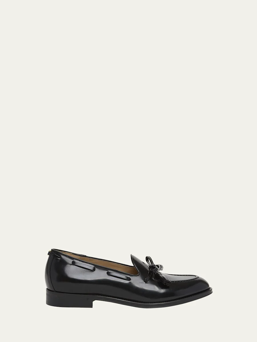 Men's Bowshire Leather Loafers - 1