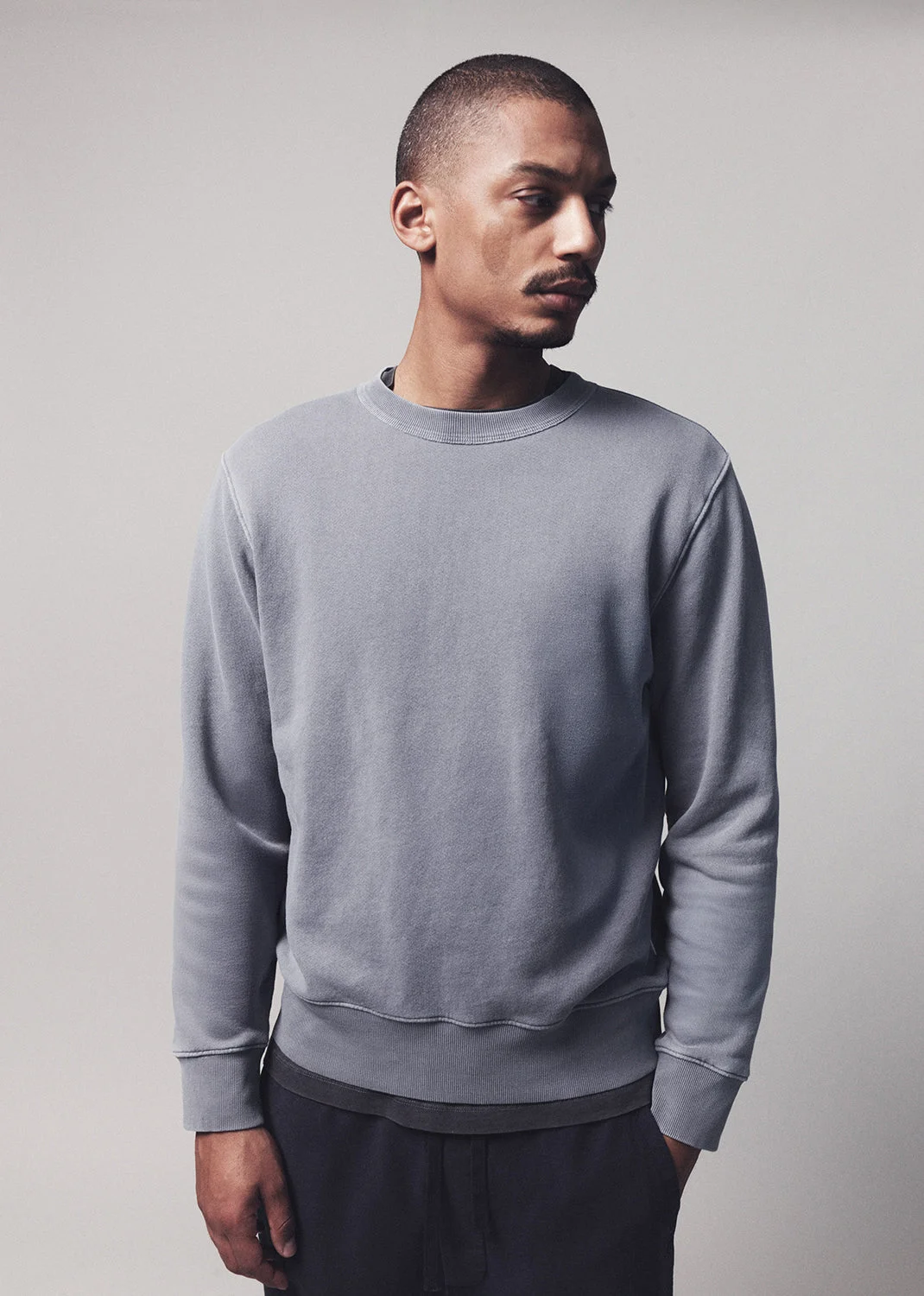Vintage Crewneck Sweatshirt
In Heron Grey - 1