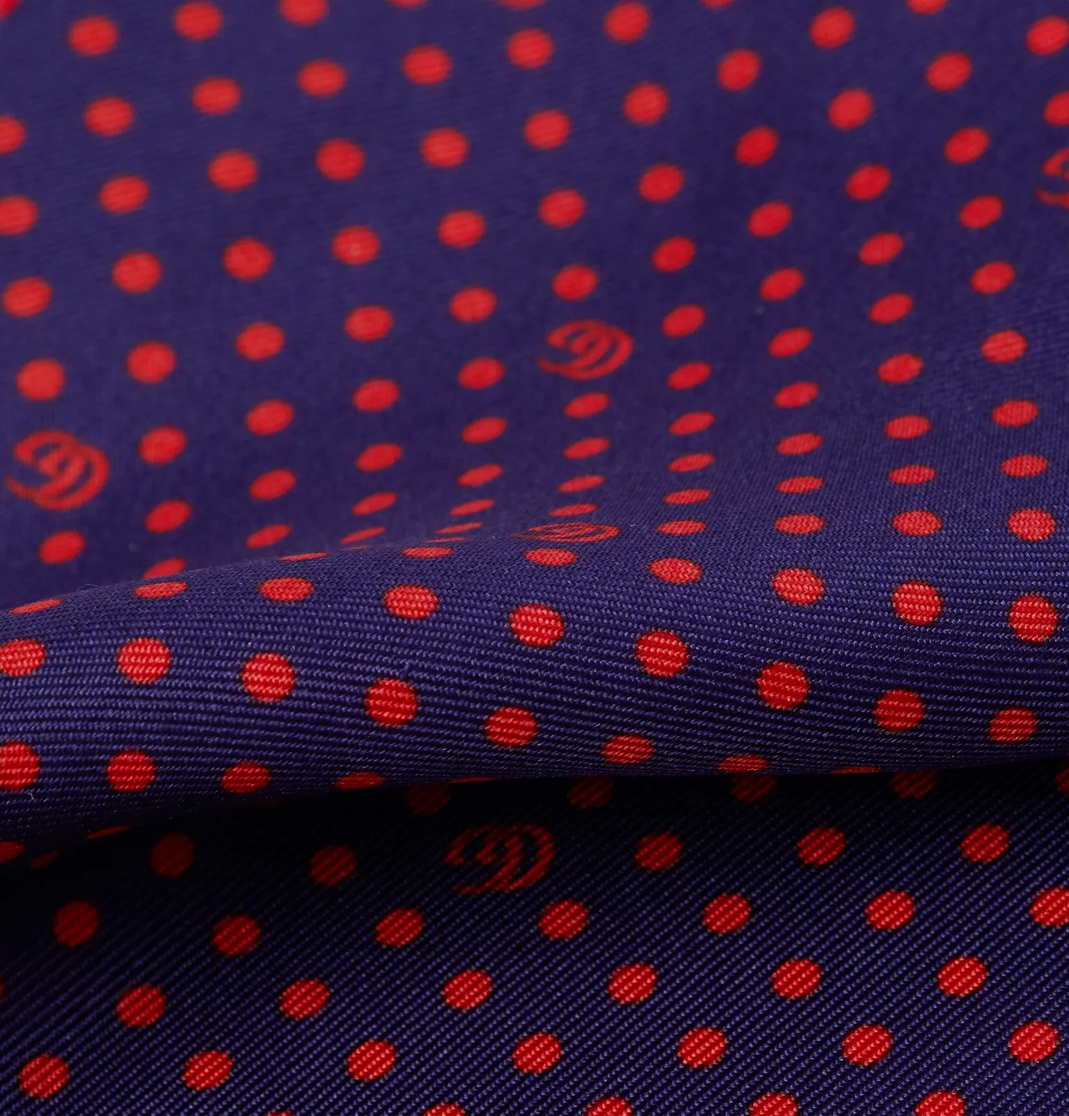 Logo-Print Silk-Twill Pocket Square - 4