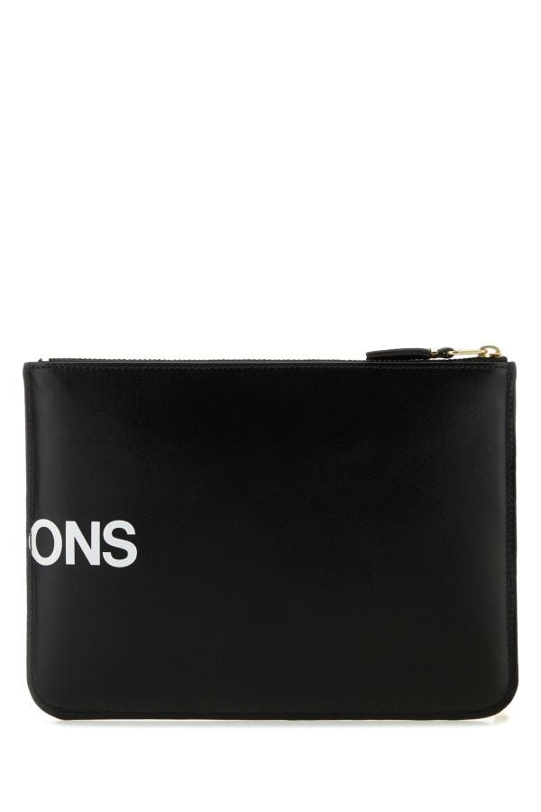 Black leather pouch - 3