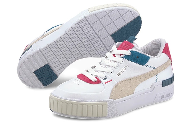 (WMNS) PUMA Cali Sport Mix 'White Vaporous Grey' 371202-05 - 2