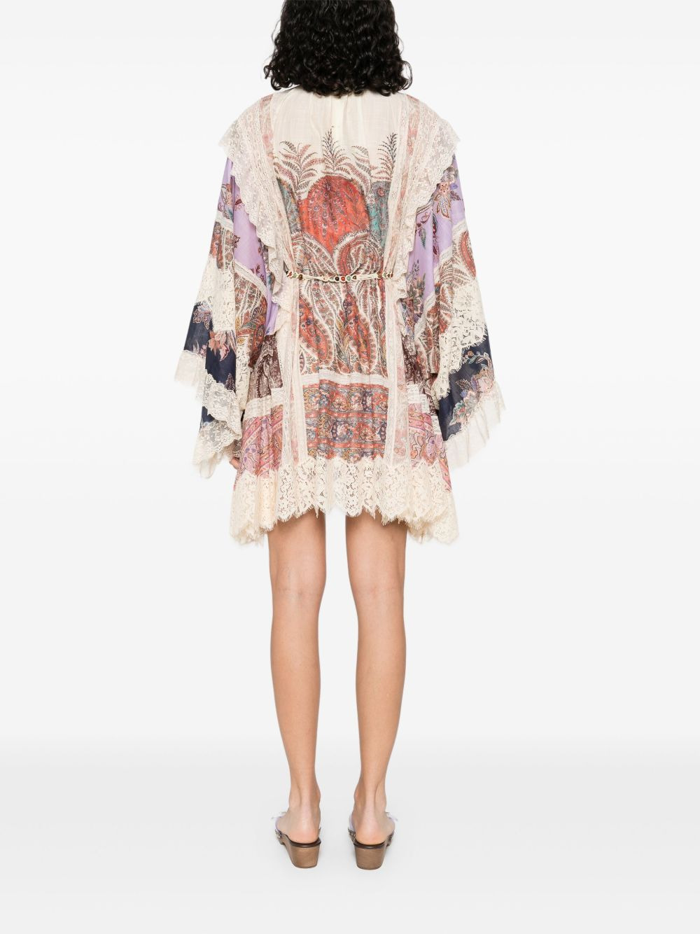 Zimmermann  Rhiannon cotton mini dress - 3