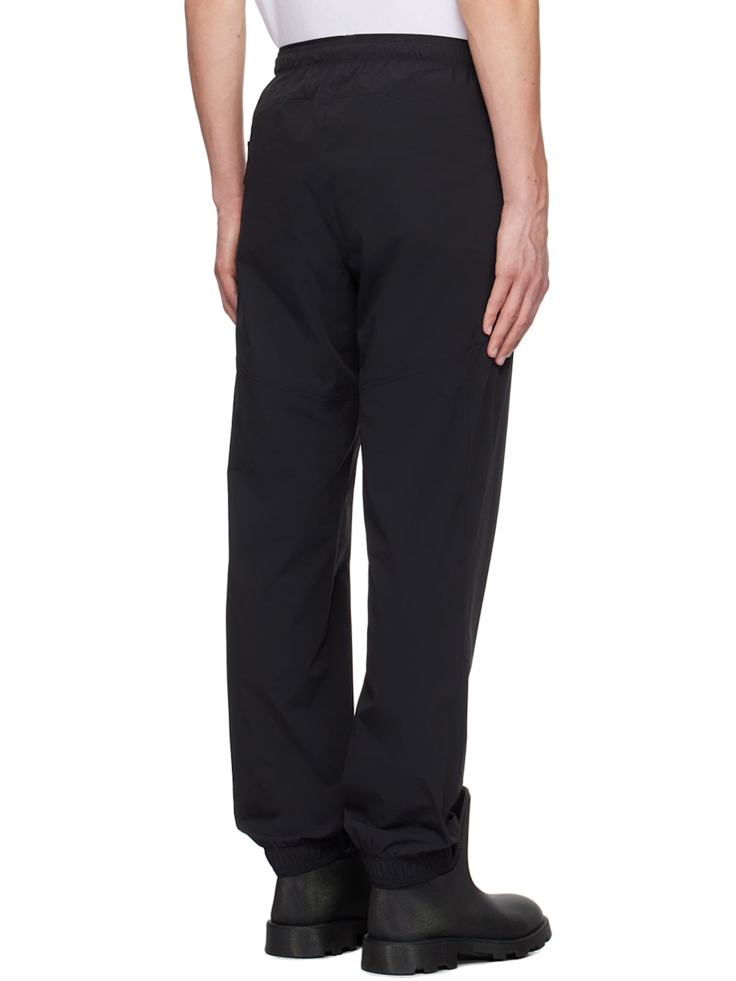 Black Four-Pocket Sweatpants - 3