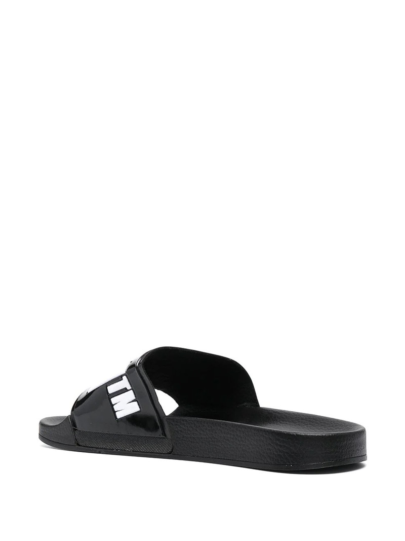 logo-print sandals 3