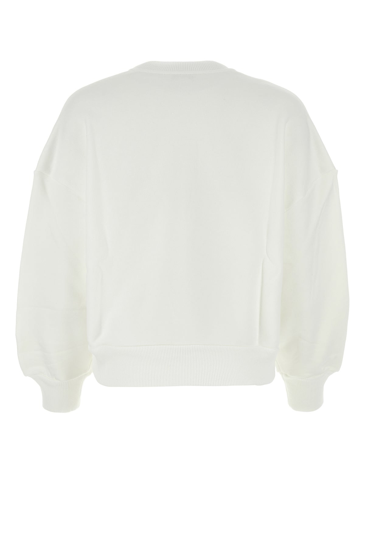 White cotton sweatshirt - 2