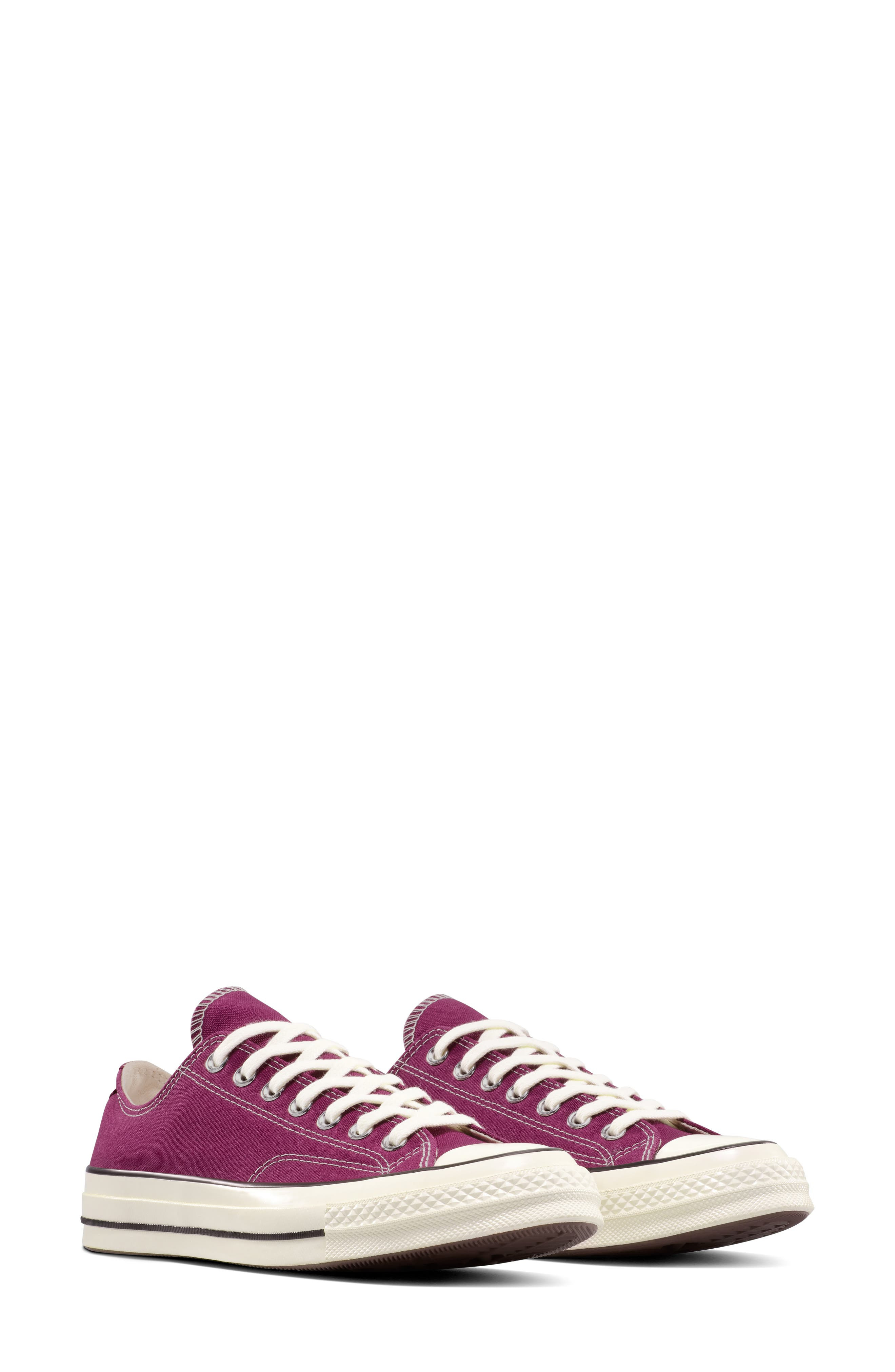 Converse Gender Inclusive Chuck 70 High Top Sneaker in Frozen Acai/Egret/Black at Nordstrom - 6