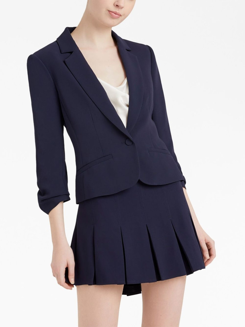 three-quarter length sleeved blazer 6