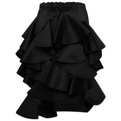 Comme Des Garçons Layered Skirt in Black outlook