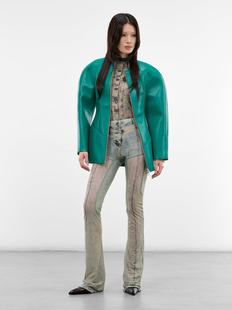 KNWLS Halcyon Trompe L'oeil Jeans Leggings outlook