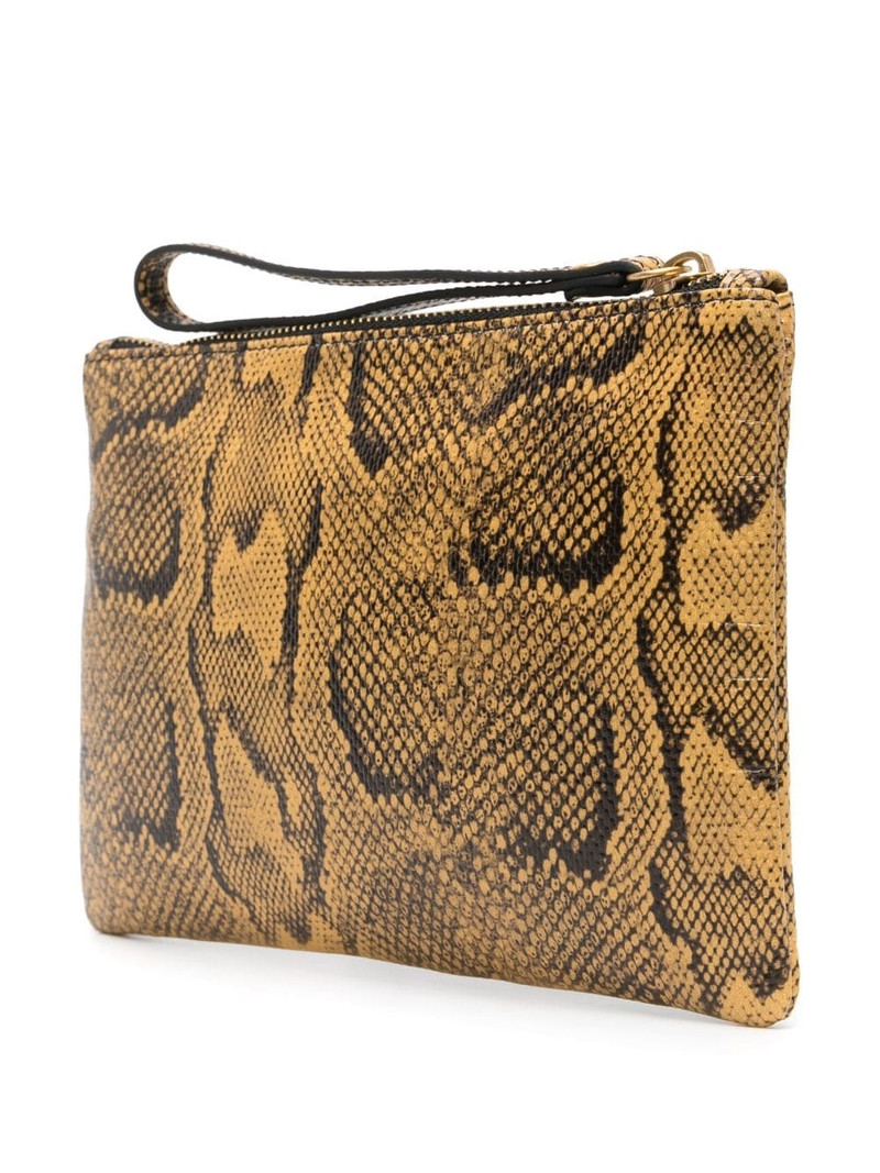 Isabel Marant Mino snakeskin-effect purse outlook