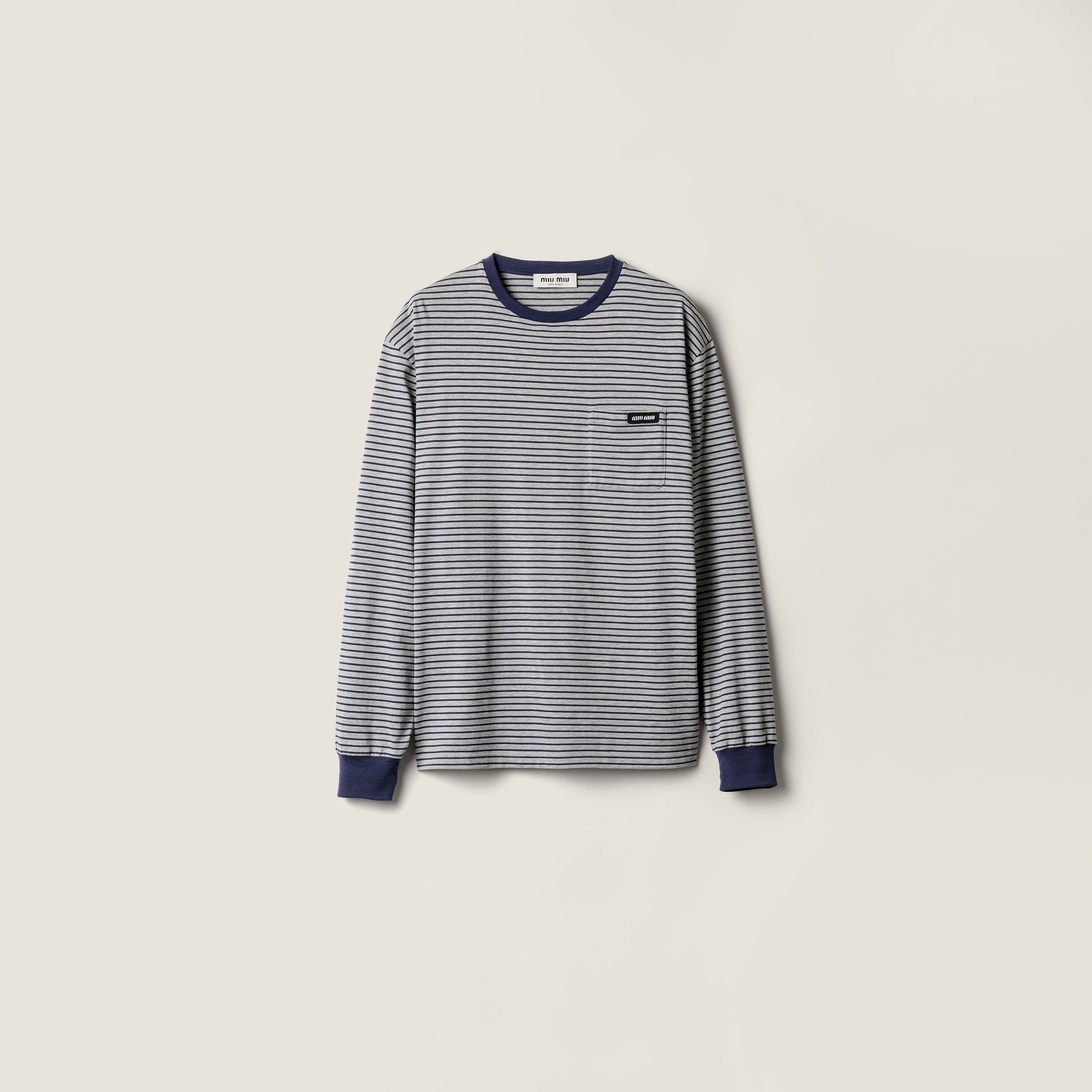 Long-sleeved jersey T-shirt - 1