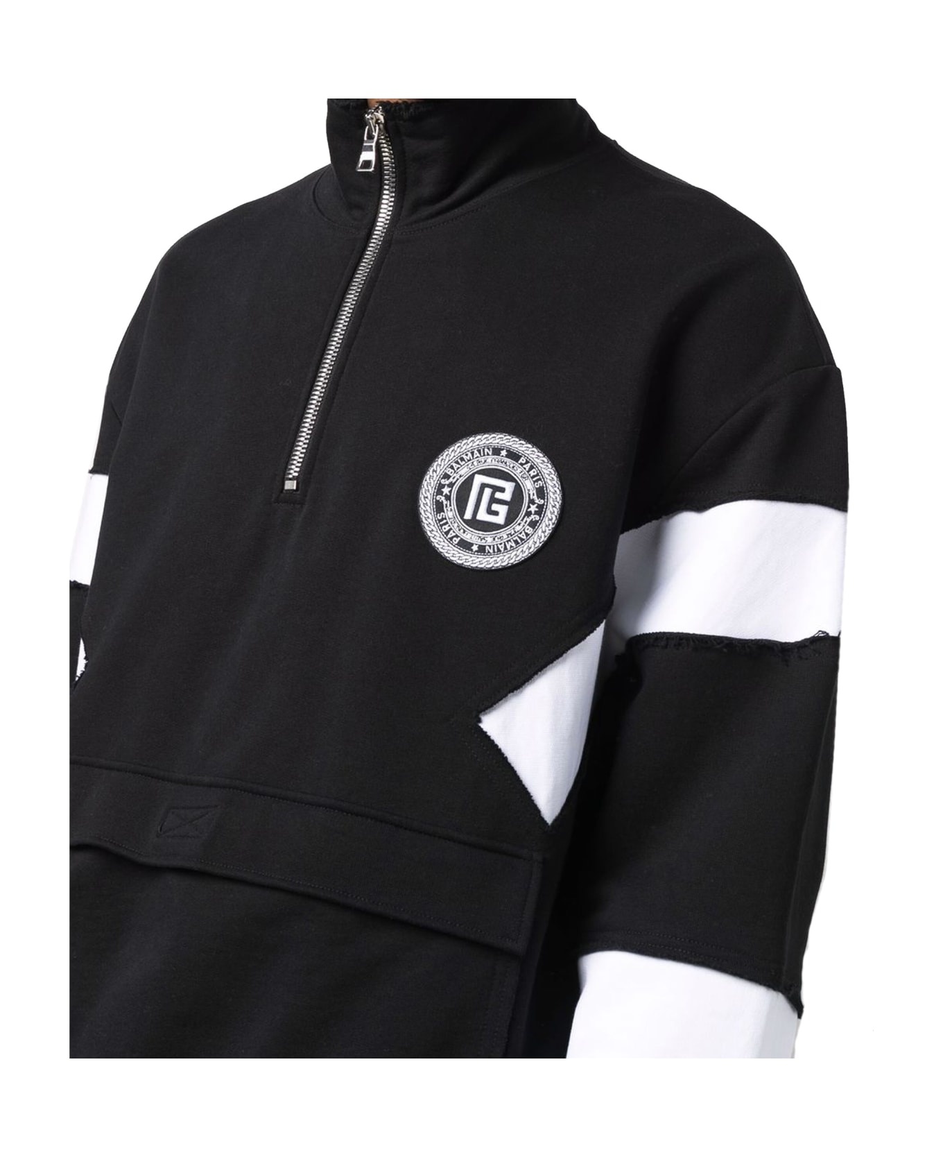 Circle Logo Cotton Sweatshirt - 4