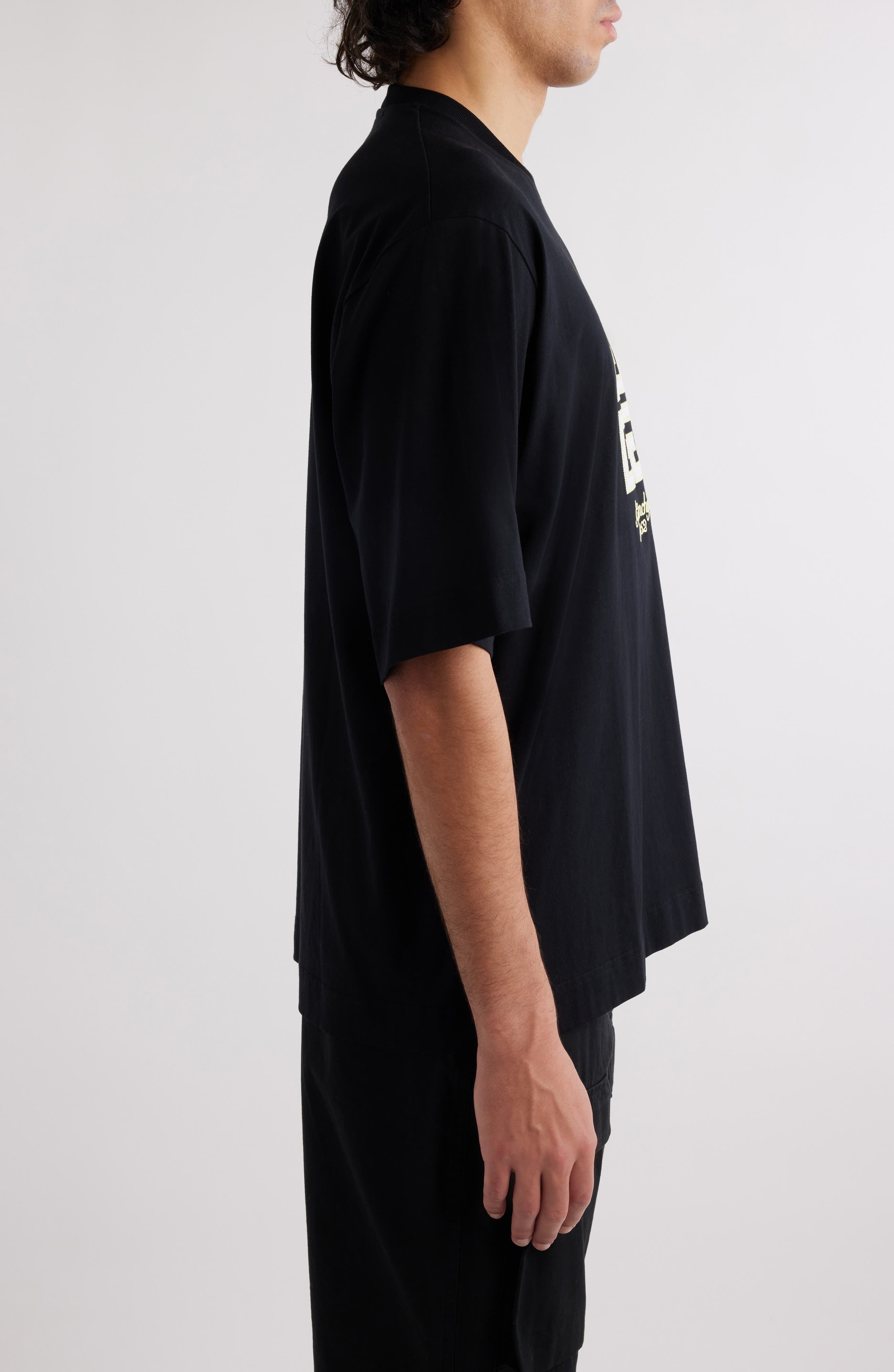 New Studio Fit Oversize Logo Graphic T-Shirt - 3
