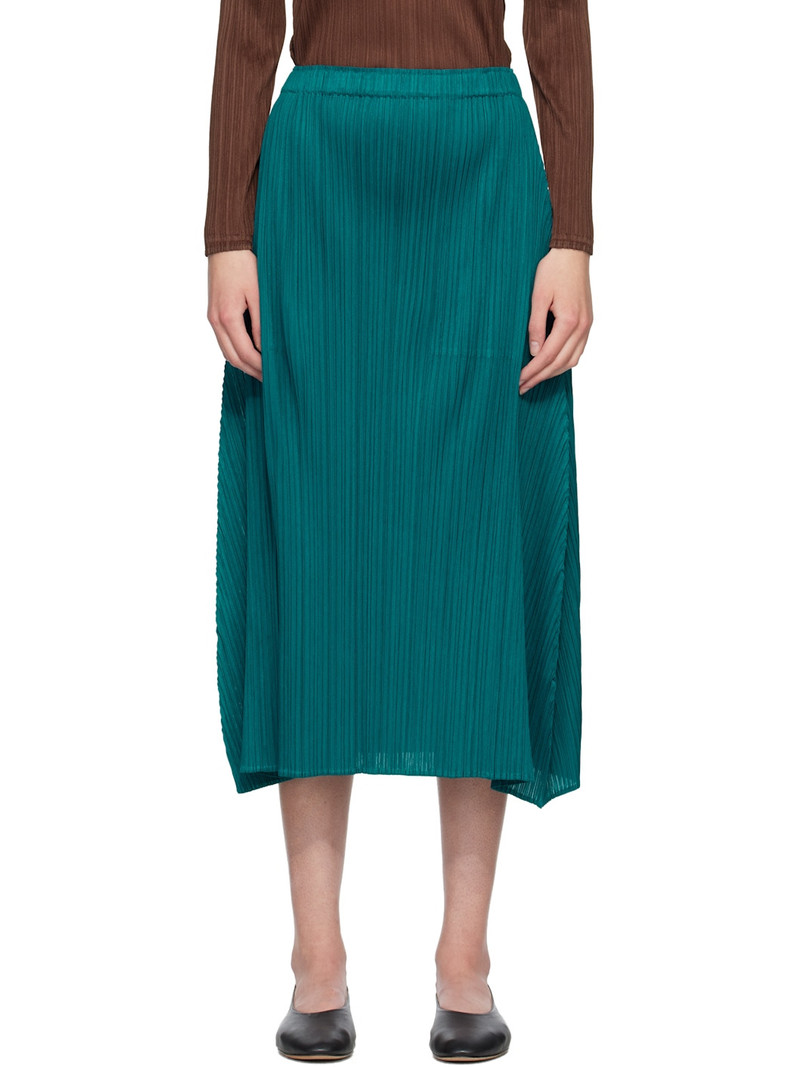 Blue Monthly Colors October Maxi Skirt 1
