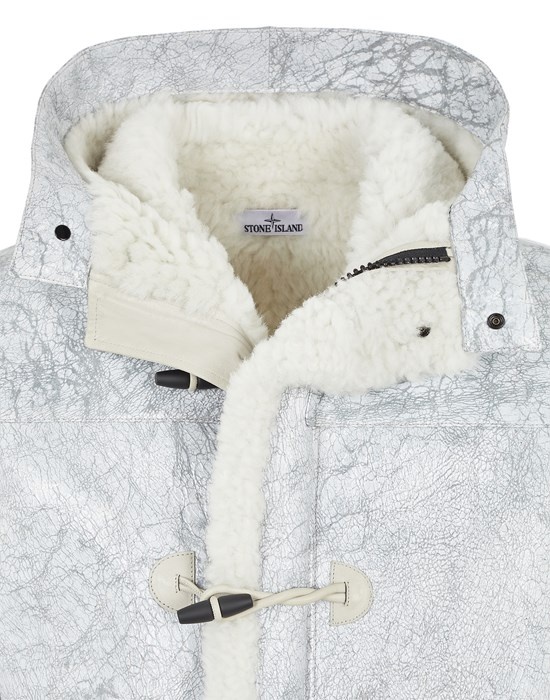 00197 VITRIFIED SHEEPSKIN PEARL GRAY - 4