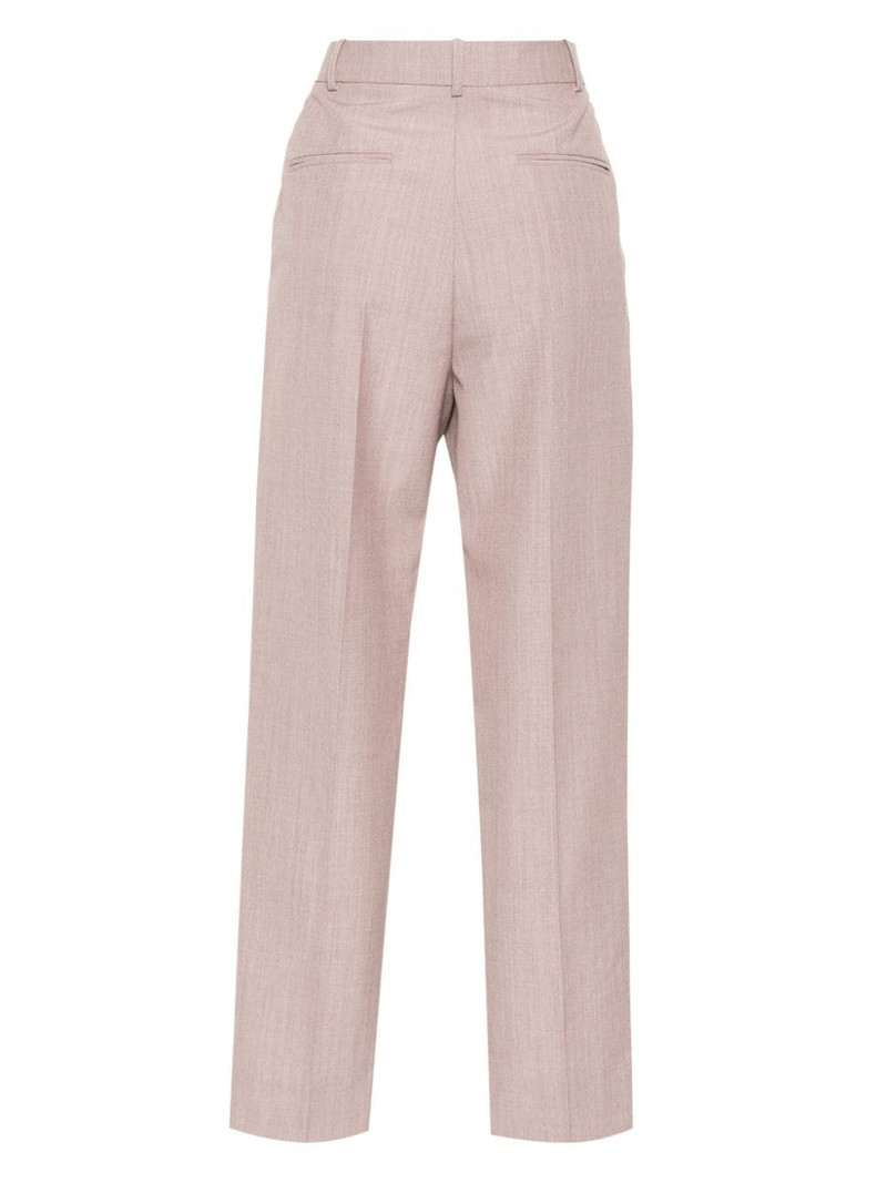 Victoria Beckham virgin wool straight-leg trousers outlook