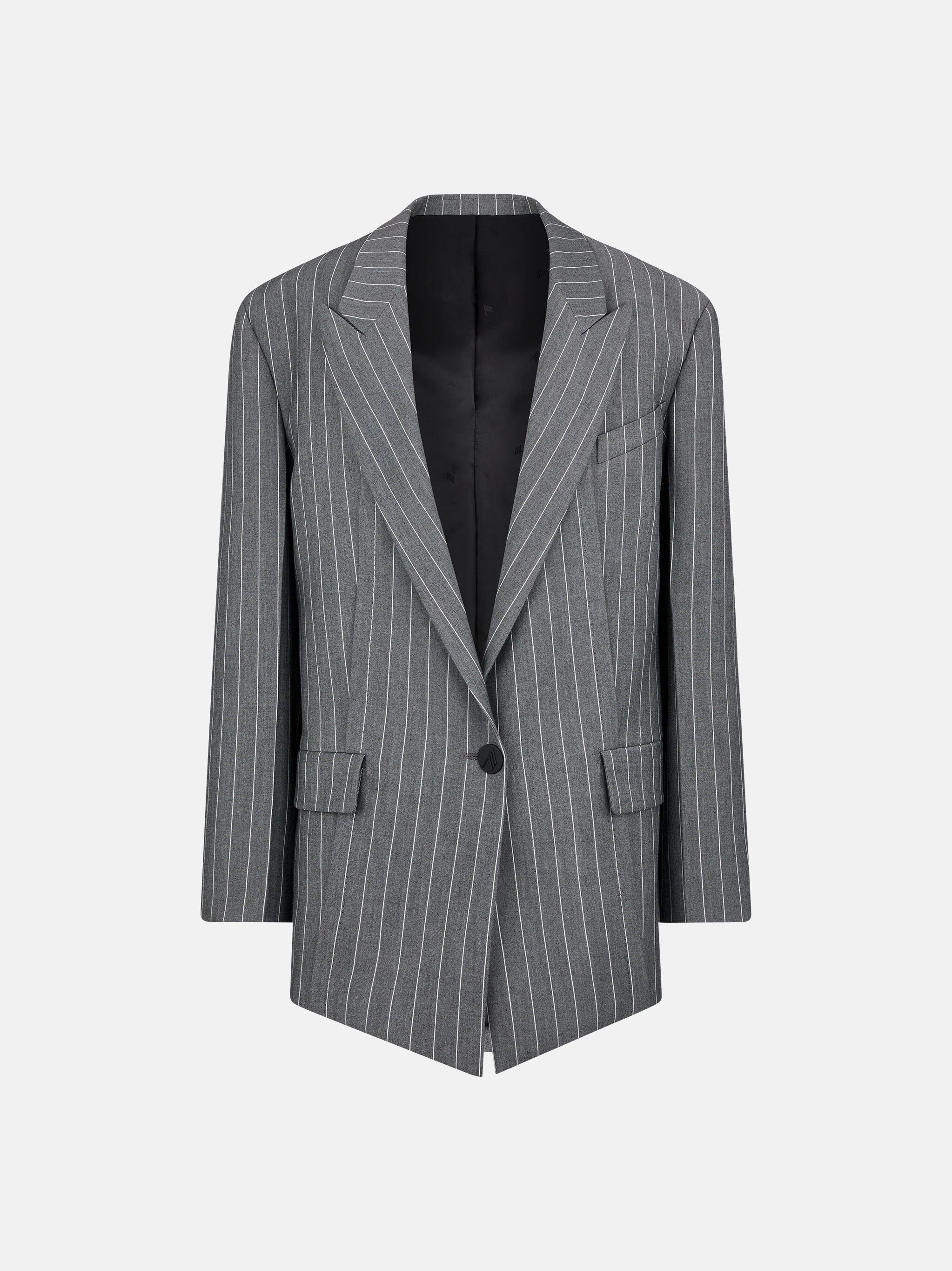 ''GLEN'' GREY AND WHITE BLAZER - 1