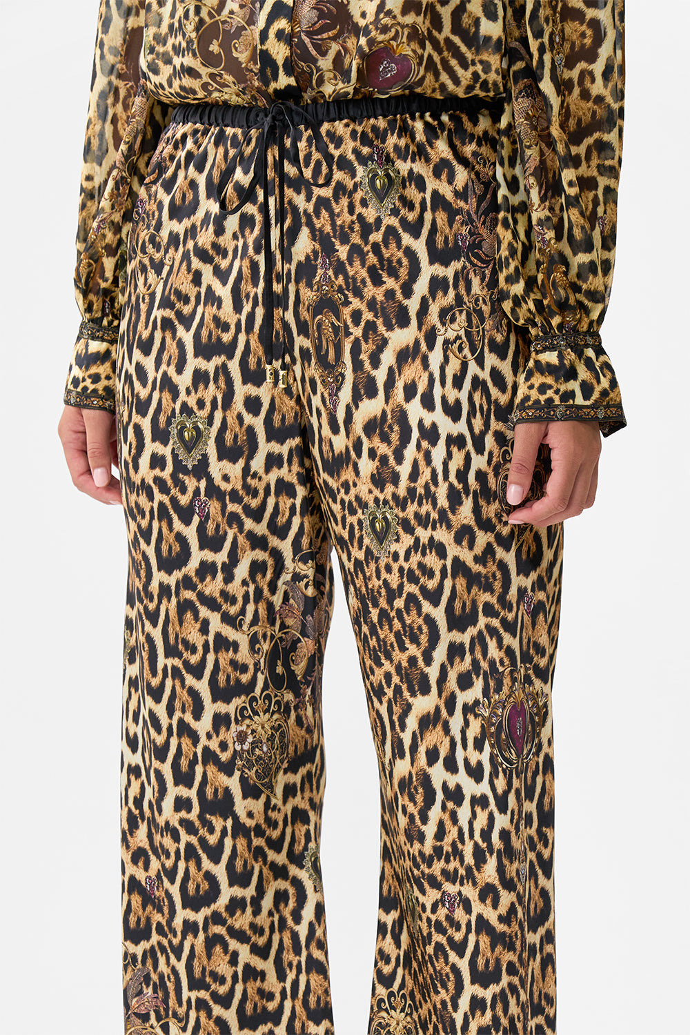 BIAS CUT DRAWSTRING PANT - 5