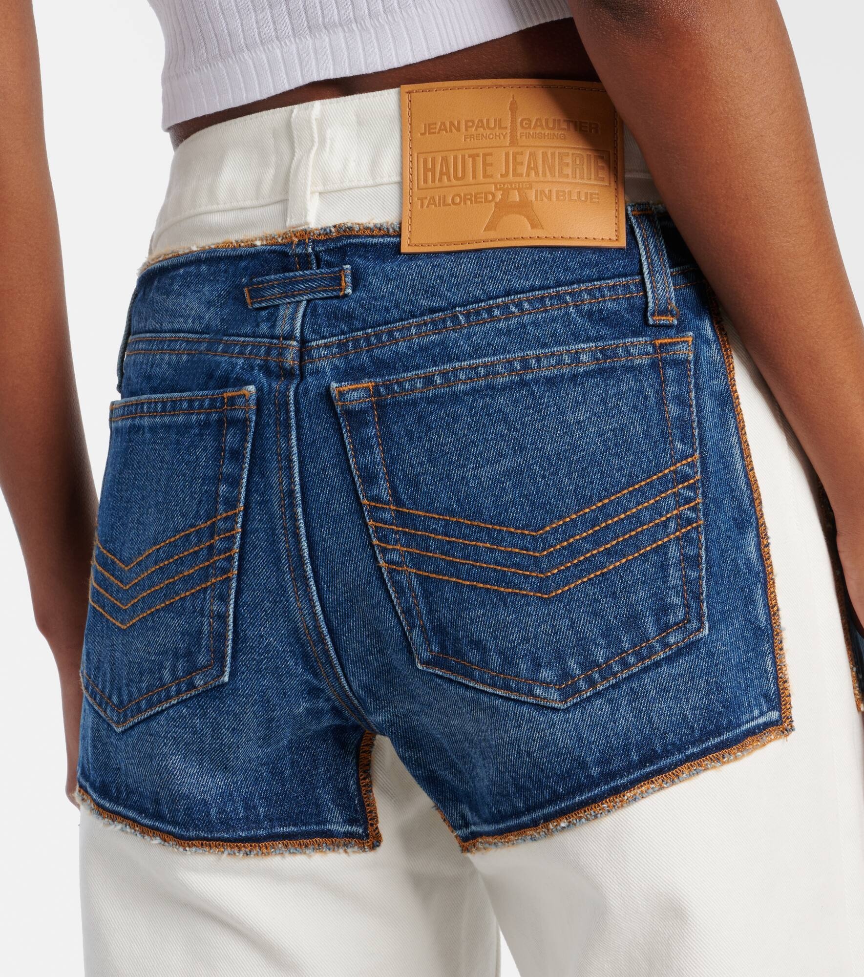 Petit Grand trompe l’oeil straight jeans - 5