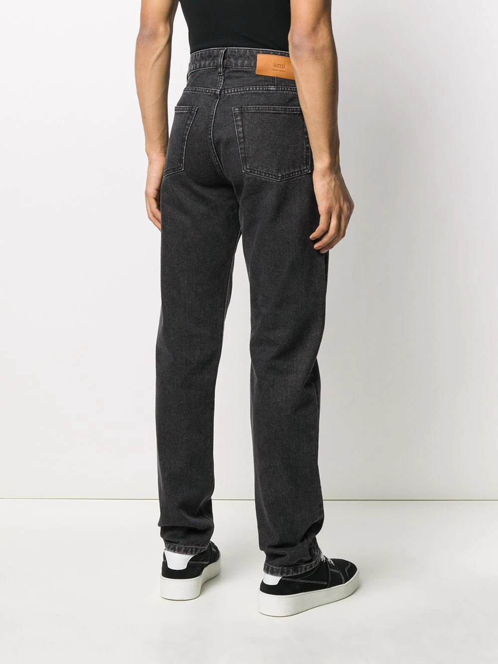 classic fit five-pocket jeans - 4