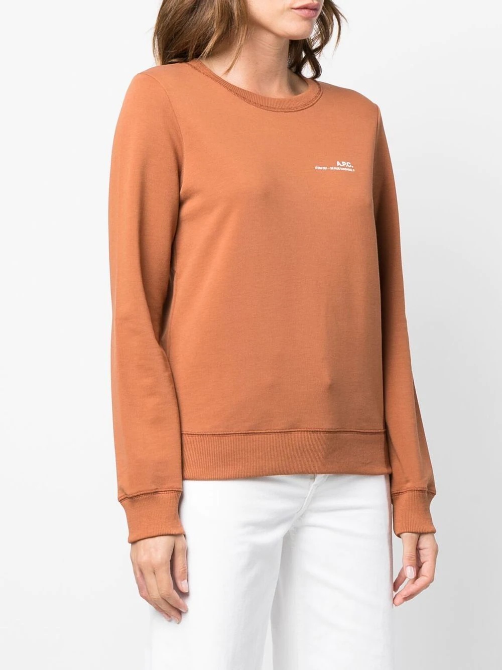 embroidered logo sweatshirt - 3