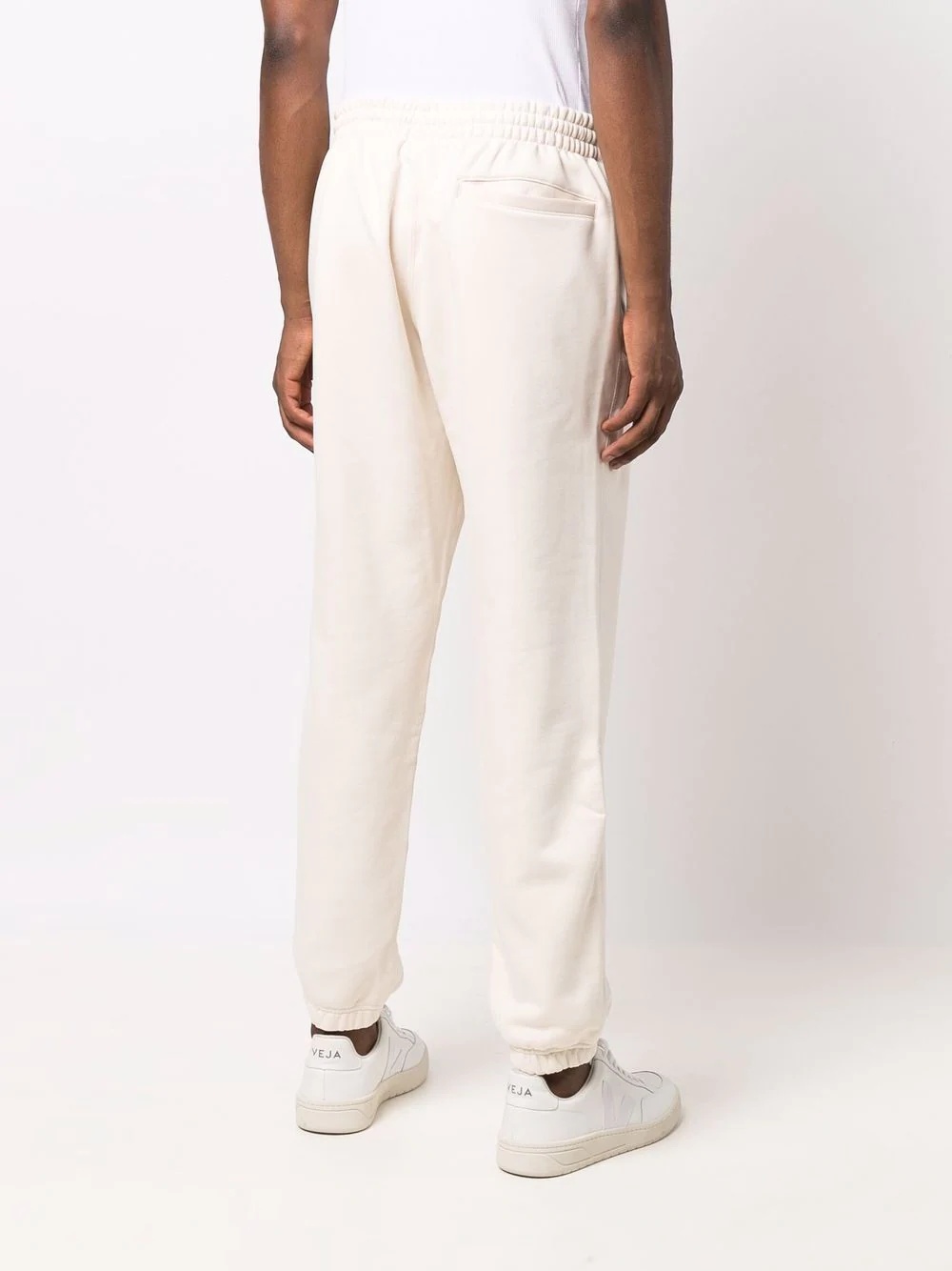 elasticated straight-leg track pants - 4