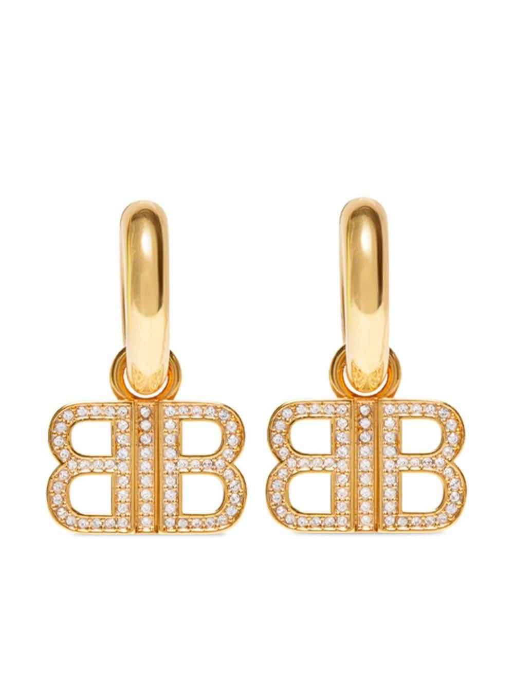 BB 2.0 crystal-embellished hoop earrings - 1