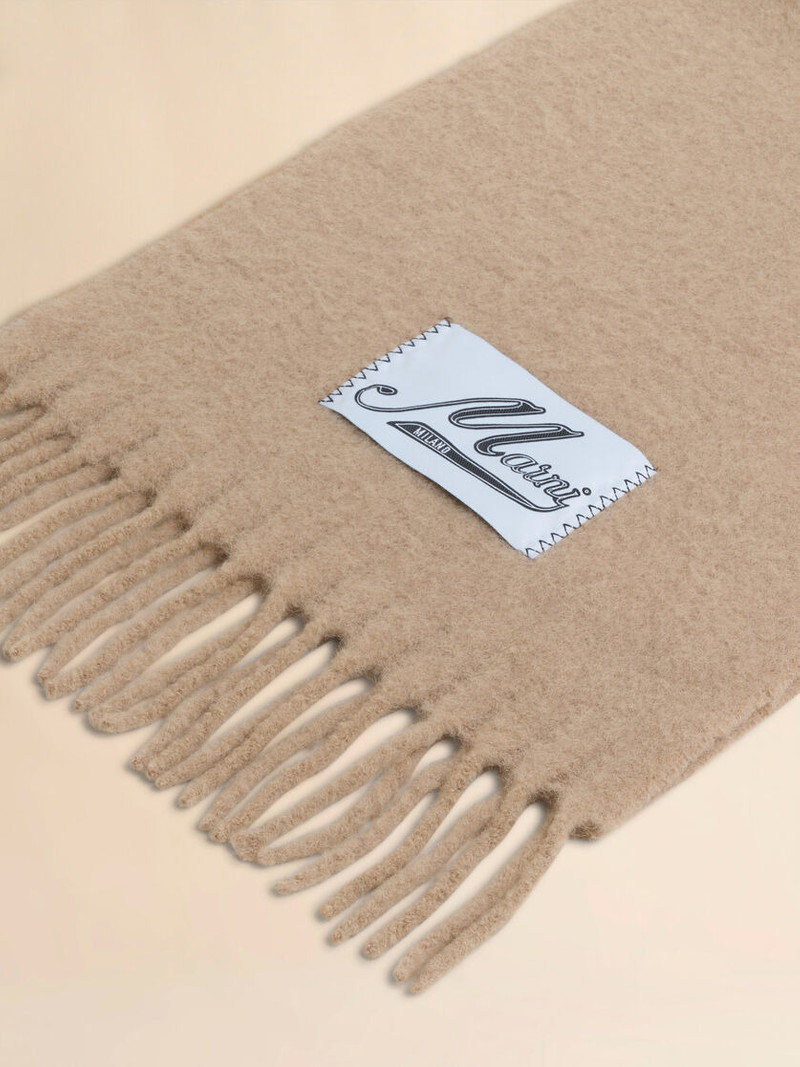 Marni LIGHT PINK ALPACA SCARF outlook