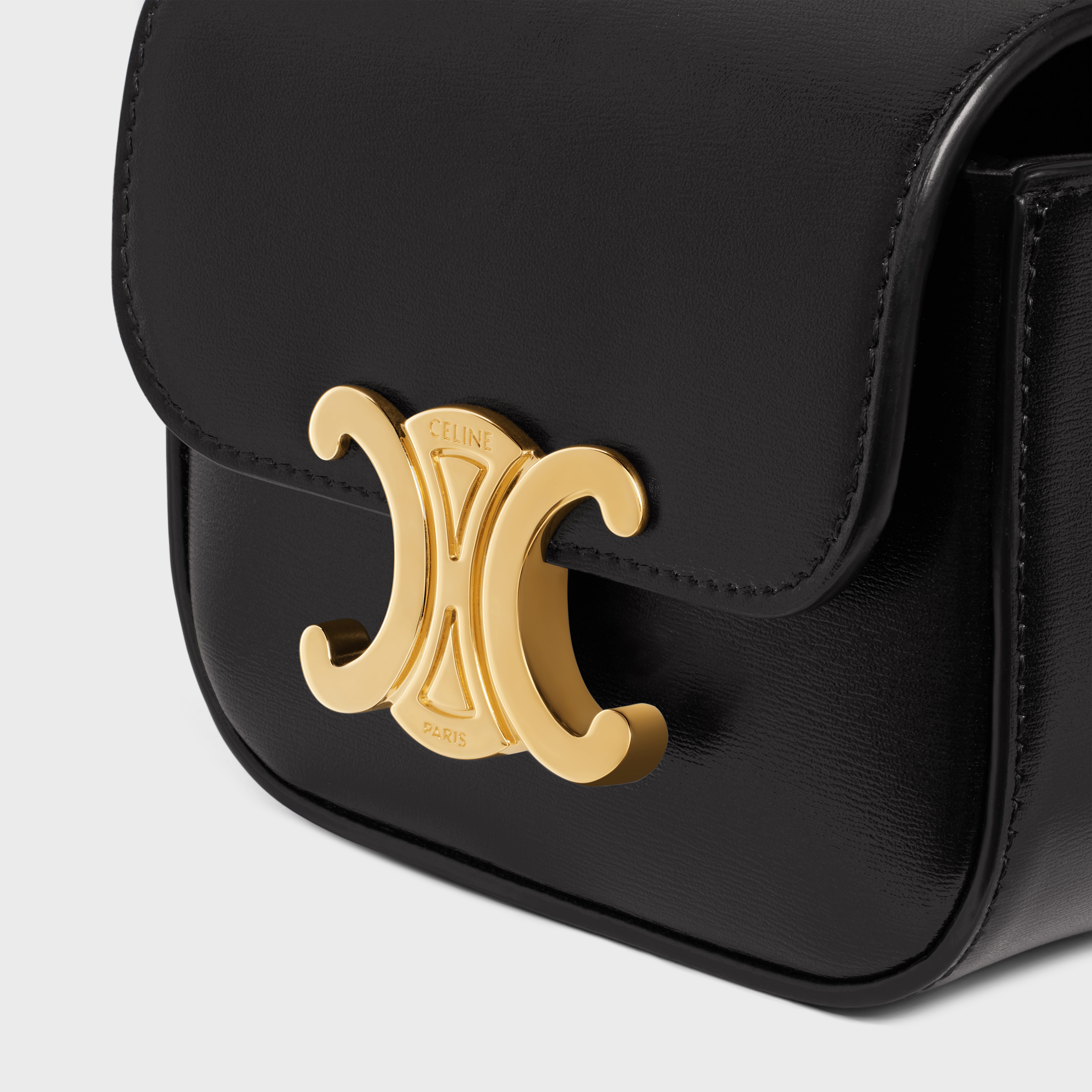 BELT BAG TRIOMPHE BELT in SHINY CALFSKIN - 5