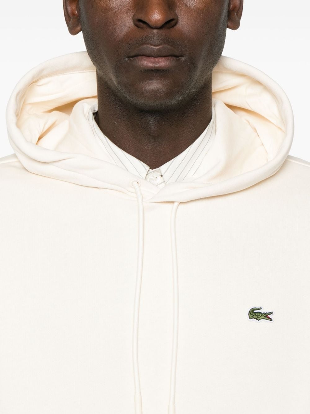 crocodile-patch hoodie - 5