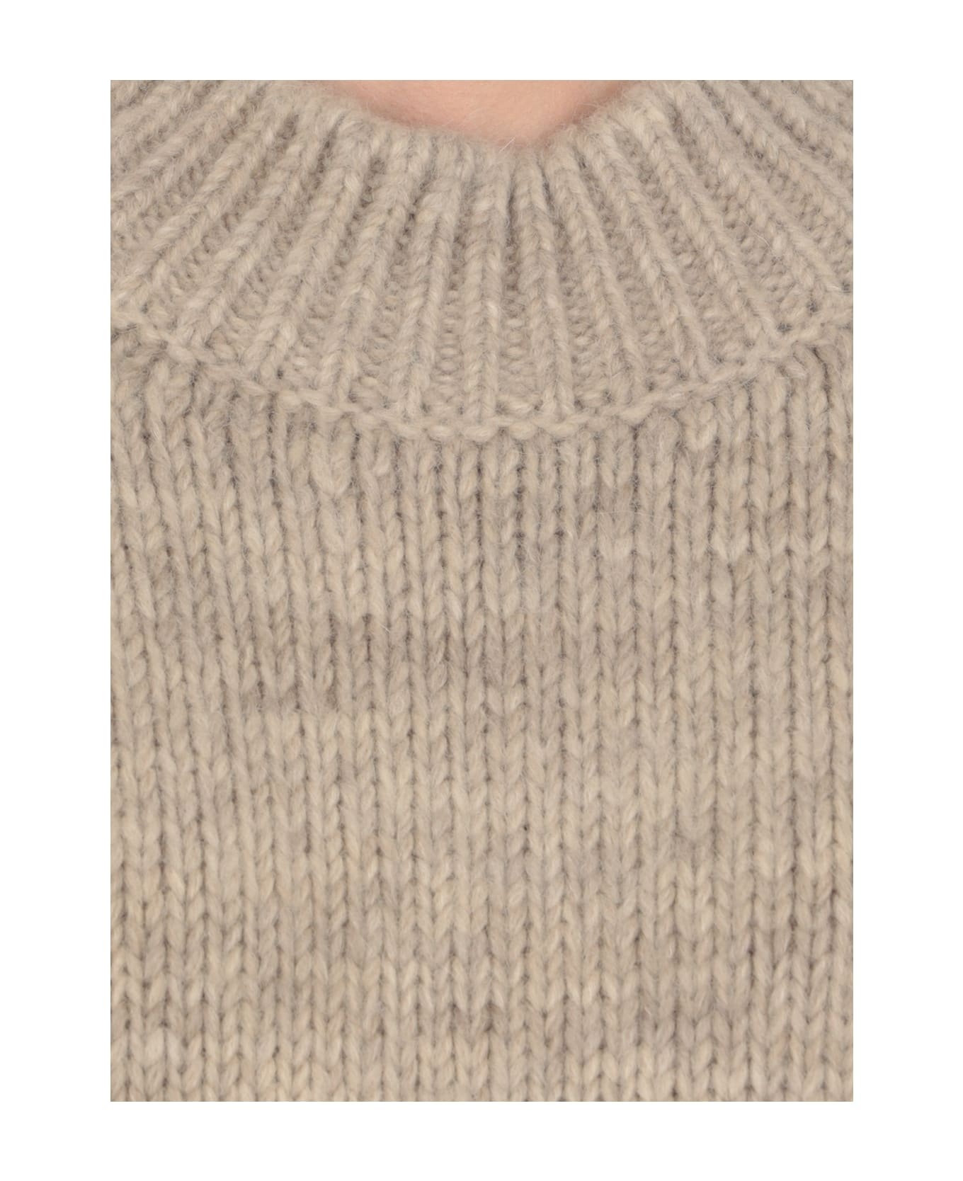 Chunky-knitted Crewneck Jumper - 4