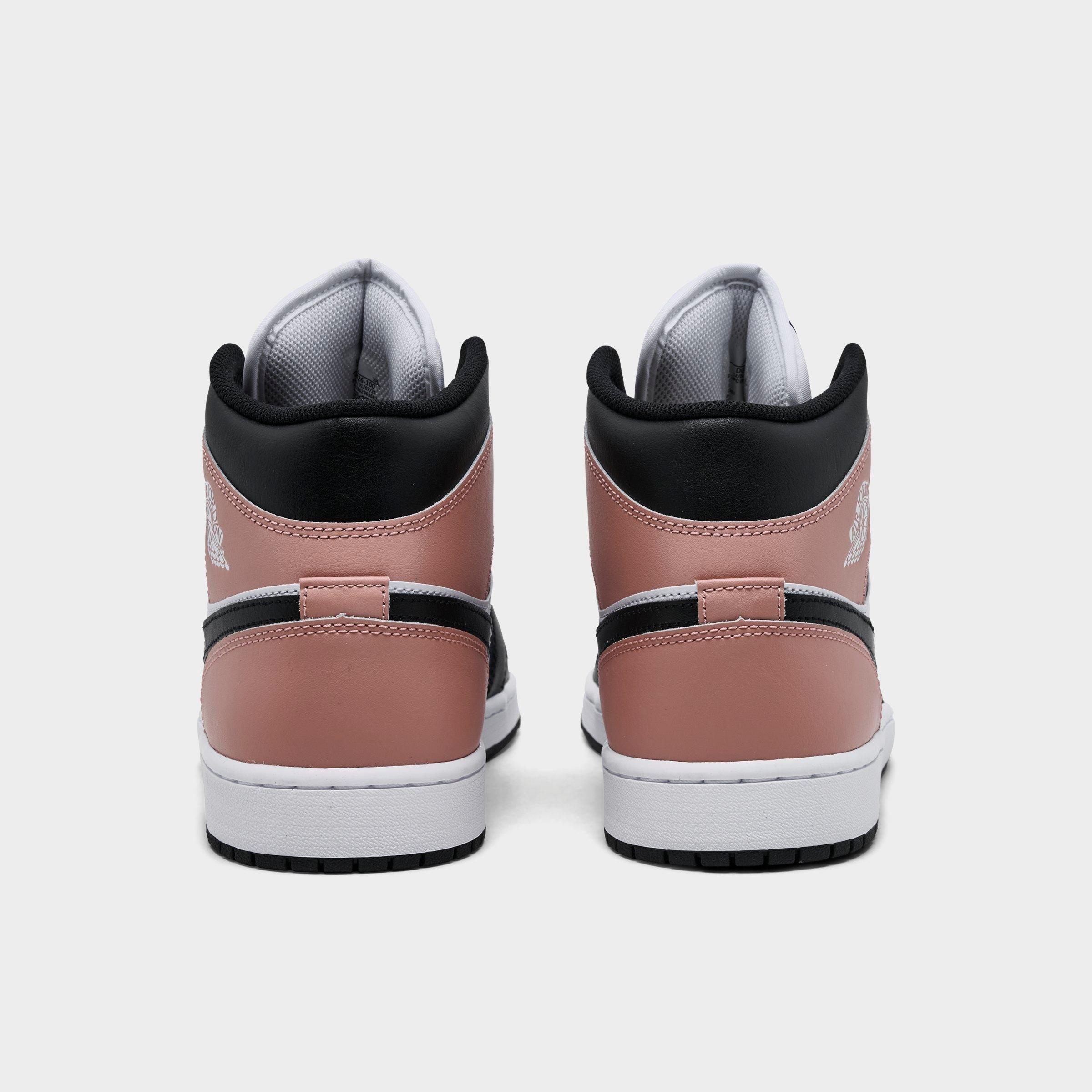 MEN'S AIR JORDAN RETRO 1 MID CASUAL SHOES - 4
