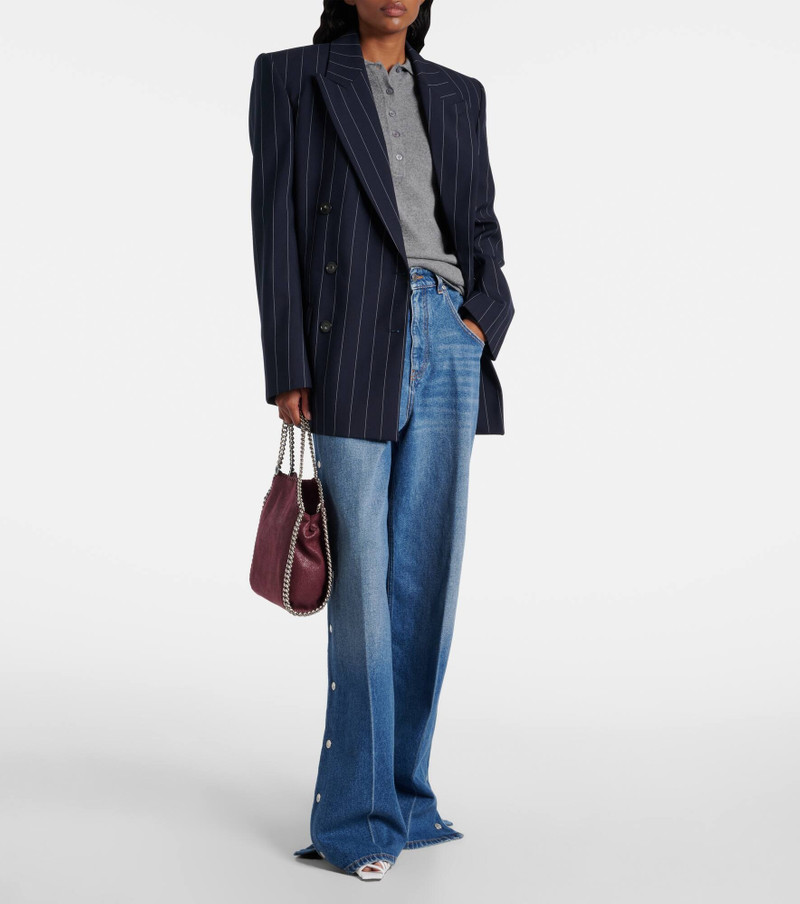 Stella McCartney Cashmere and wool polo sweater outlook