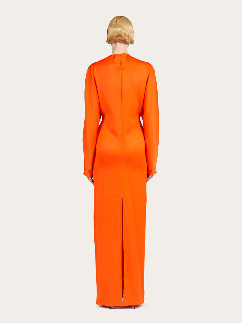 Long dress with kimono sleeves 3