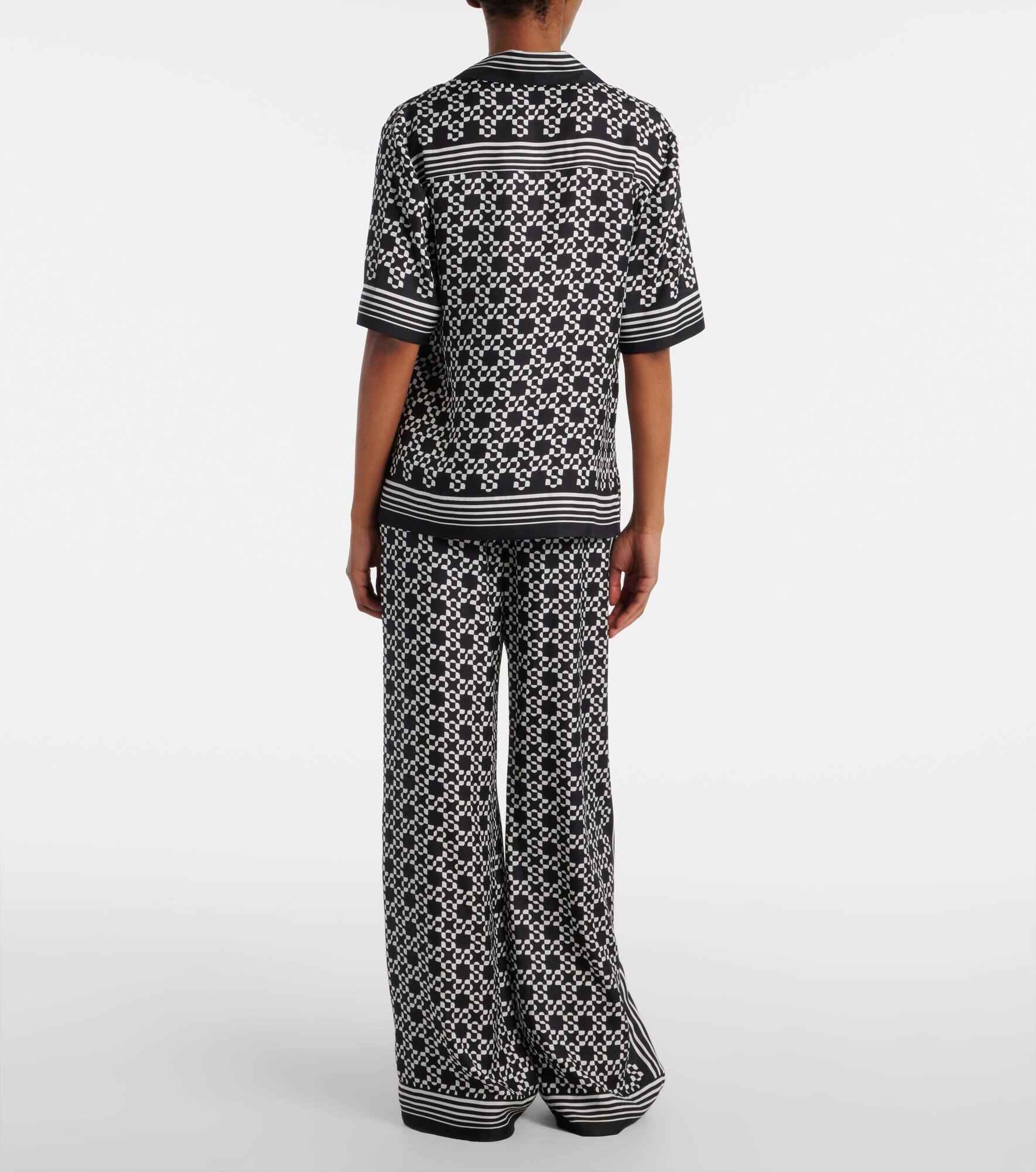 Koda printed bowling shirt - 3