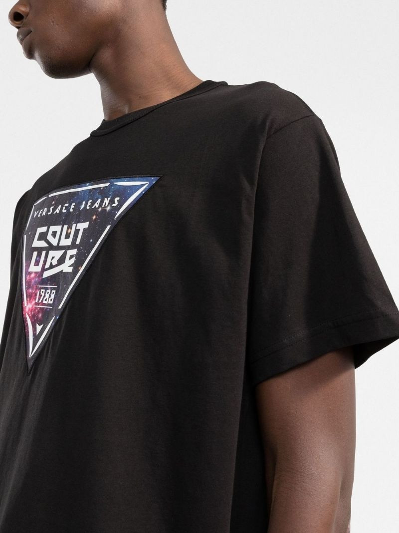 logo-patch cotton T-shirt 5