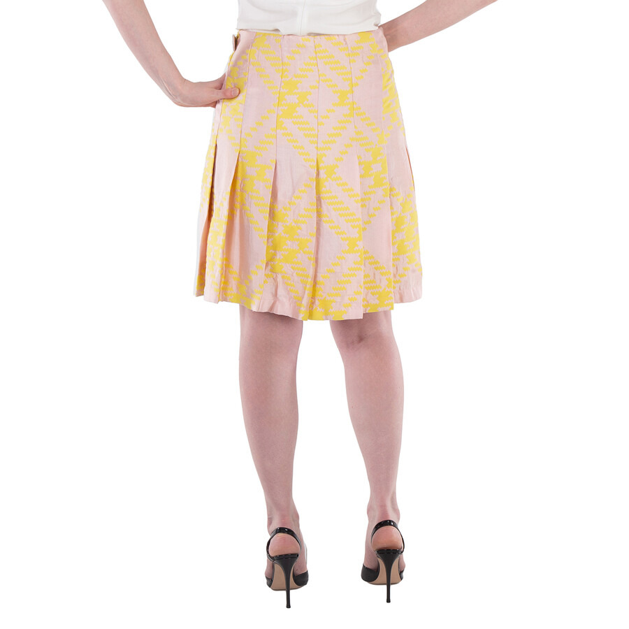 Burberry Pleat Detailing Wrap Skirt - 5