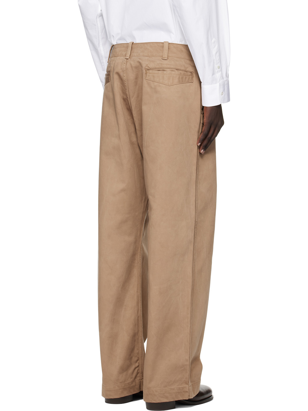 Beige Lot. 202 Engineer Trousers - 3