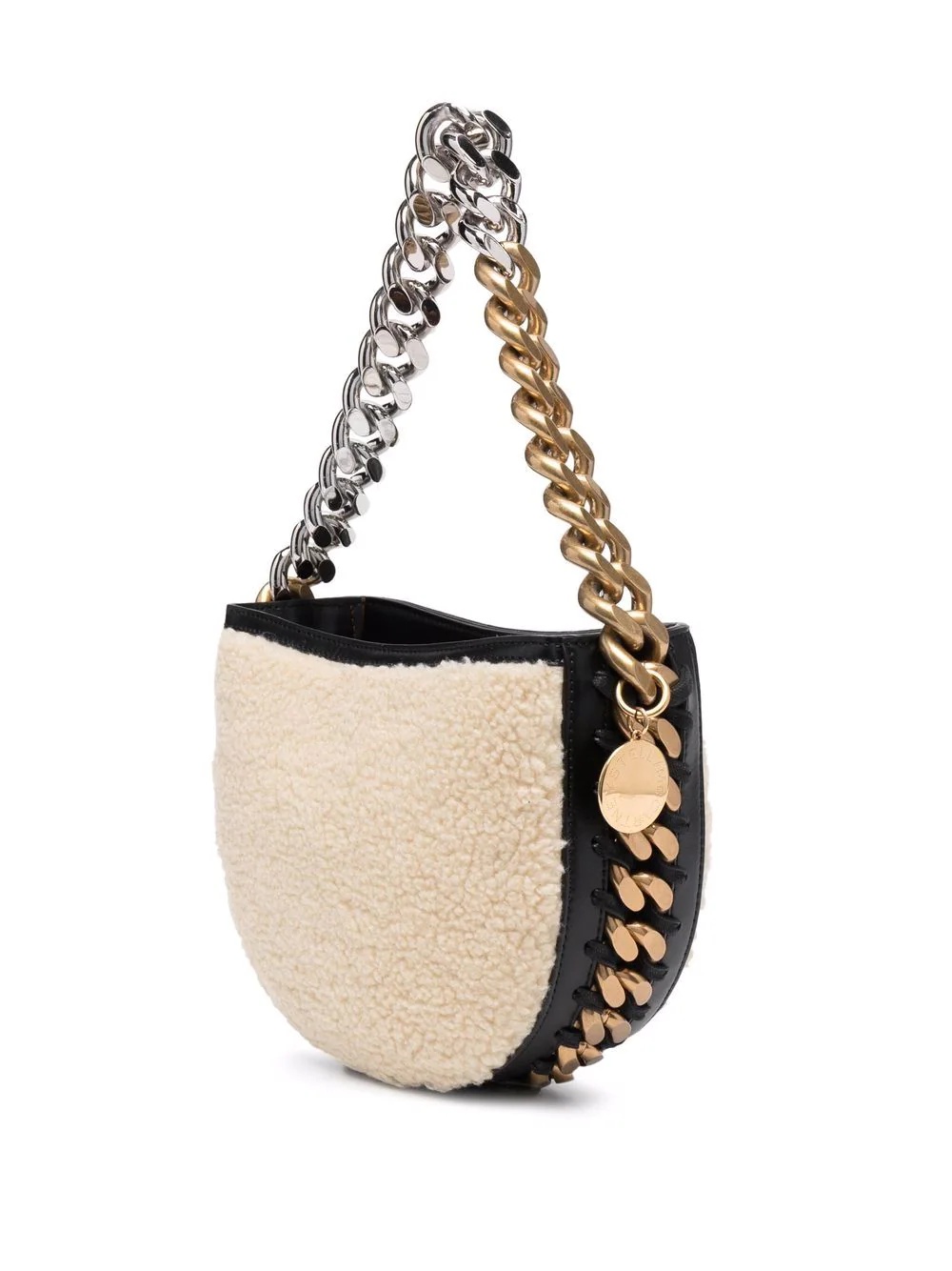 small Frayme faux-shearling bag - 3