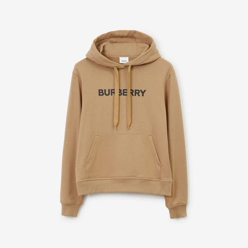 Logo Print Cotton Hoodie 1