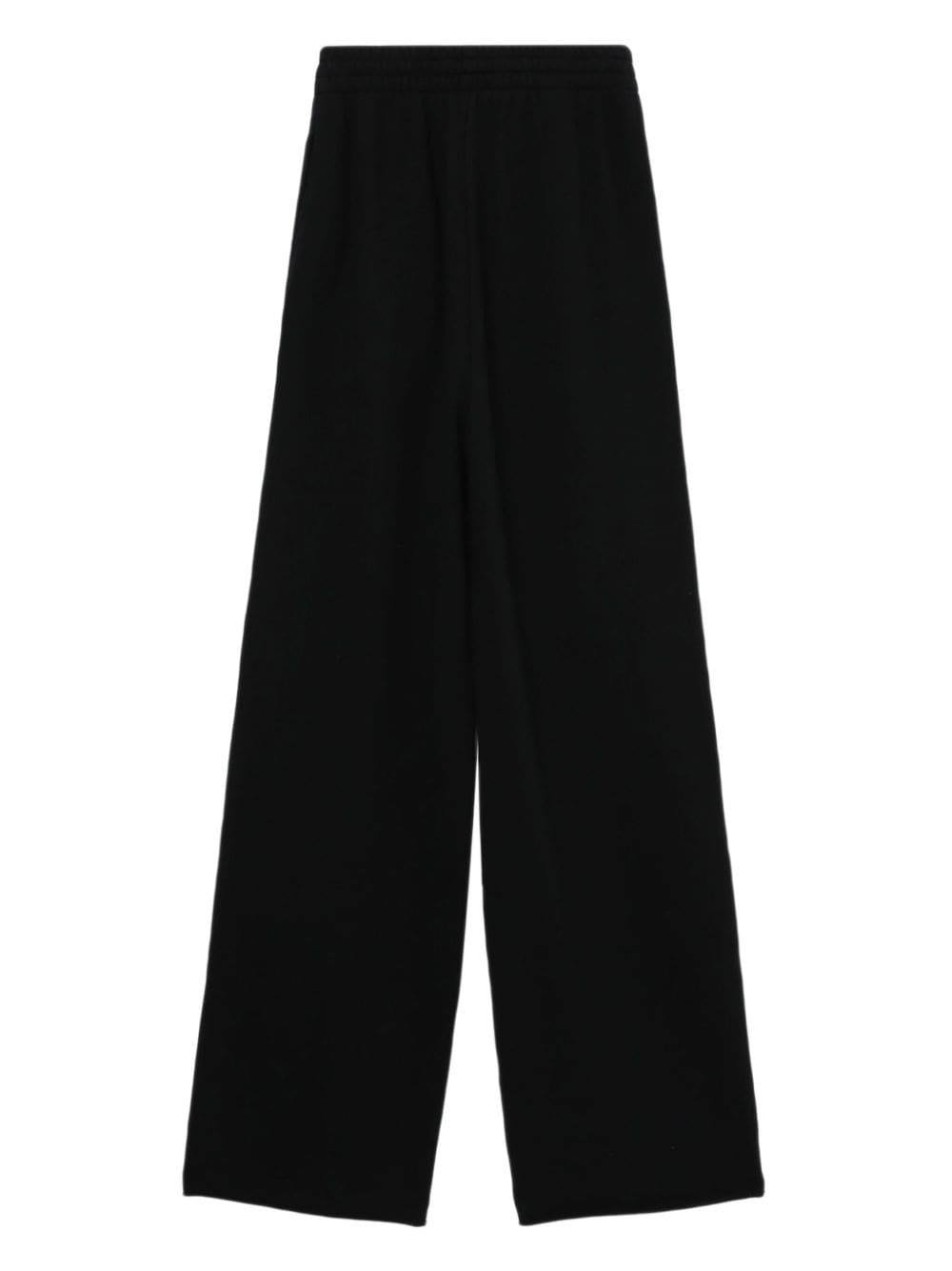 logo-embroidered cotton track pants - 6