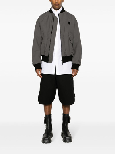 A-COLD-WALL* panelled cotton bomber jacket outlook