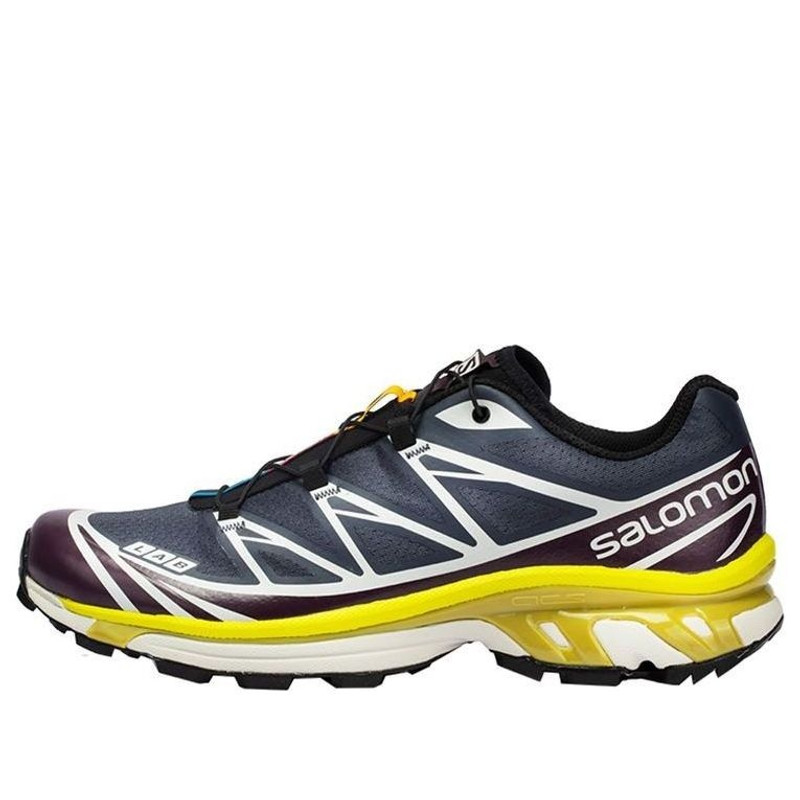 Salomon XT-6 트레일 '블랙 퍼플 옐로우'410864 - 1