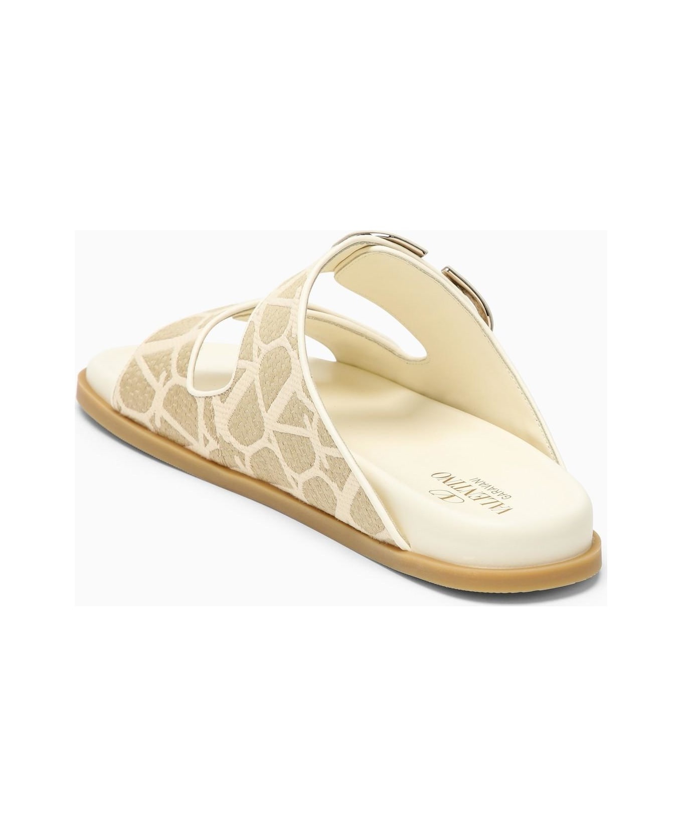 Sandal Toile Iconographe Beige/ivory - 4